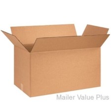 25 - 26 x 10 x 10 Shipping Boxes Packing Moving Cartons Cardboard Mailing Box