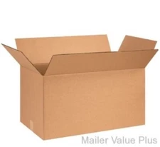 25 - 26 x 10 x 10 Shipping Boxes Packing Moving Cartons Cardboard Mailing Box