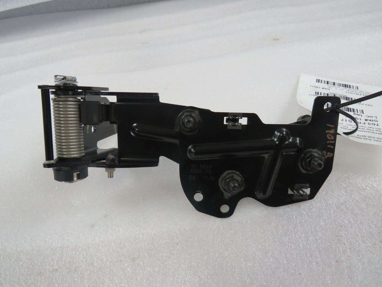Ferrari 488 Spider, RH, Right Convertible Top Flap Mechanism, Used, P/N 87646500