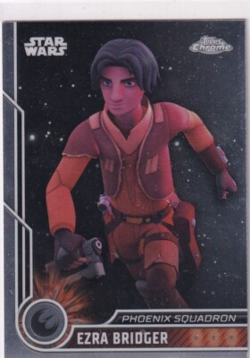 Topps 2023 Star Wars Chrome No. 32 Ezra Bridger