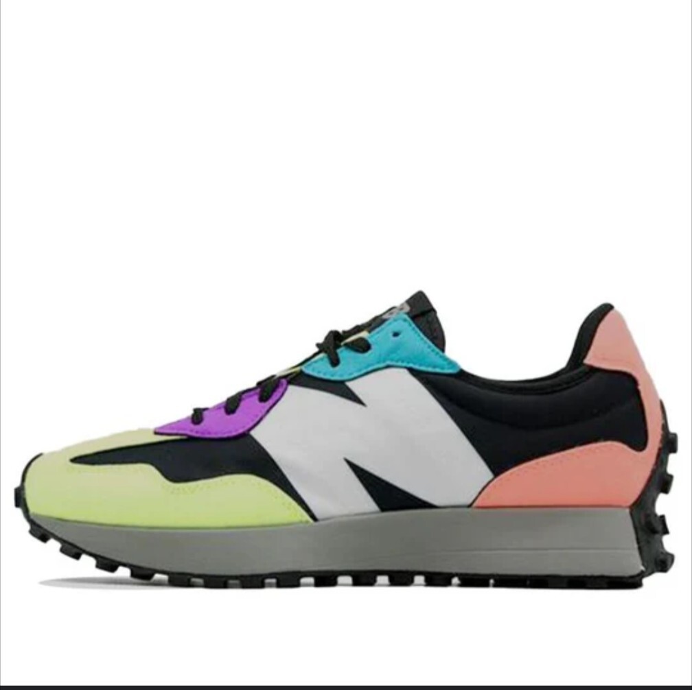 New Balance 327 Black Multi Men's 11 .5  Athletic Shoes