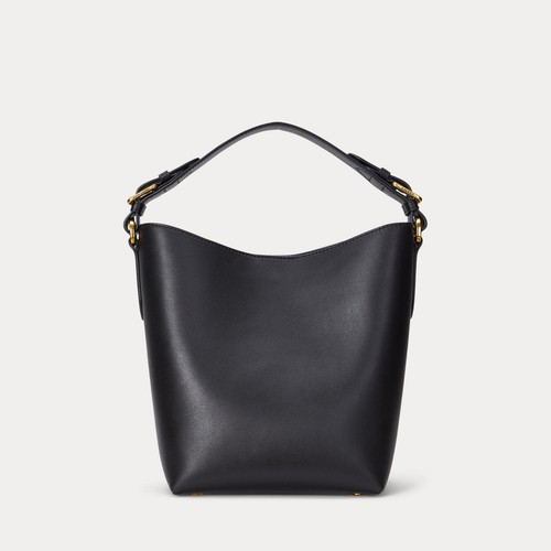 Ralph Lauren Donna Borsa a secchiello Witley media in pelle nero - Foto 4 di 6