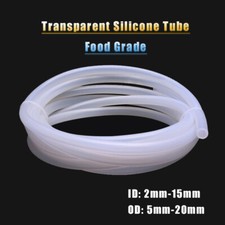 Tubo de silicona transparente ID 2mm-15mm grado alimenticio manguera de agua flexible tubo de vacío