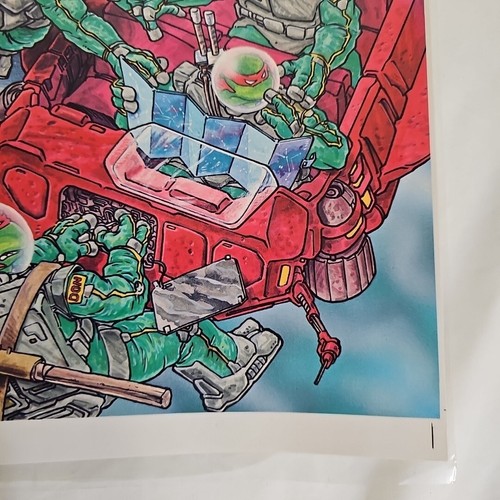 Tmnt Guide to the Universe Palladium ORIGINAL 1987 Prototype Printer Proof RARE - Picture 4 of 9