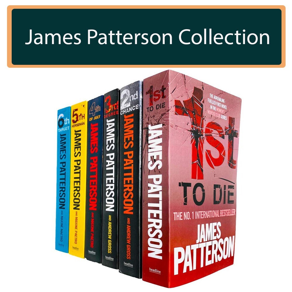 Womens Murder Club Series 1-6 Books Collection Set by James Patterson (PB) NEW