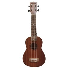 21 Inch Acoustic Soprano Ukulele Ukelele Uke Sapele Wood Open Style T7B8