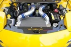 KNIGHT SPORTS V-MOUNT RADIATOR COOLING CARBON PANEL PROTECTOR FOR MAZDA RX7 FD