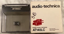 AUDIO TECHNICA AT14LC CARTRIDGE AND ATN14LC LINE CONTACT STYLUS IN CASE & BOX