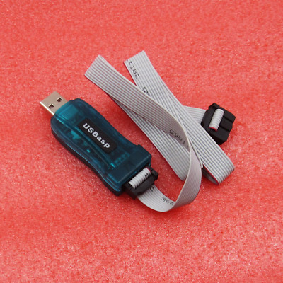 USBASP USBISP AVR Programmer Adapter 10 Pin Cable USB ATMEGA8 128  M120