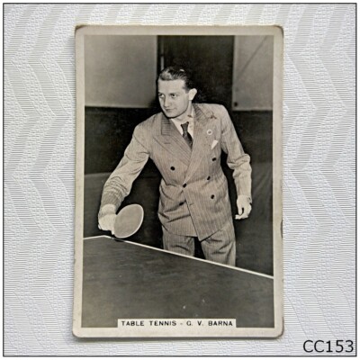 Senior Service Sporting Events & Stars #29 G.V. Barna Cigarette Card (CC153)