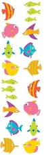 Mrs Grossman`s .... CHUBBY FISH ....2006  Stickers baby shower