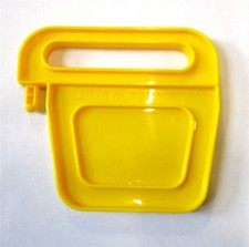 BIG Original Ersatzteile Waterplay Schleusentor klein mit Nase / Haken gelb