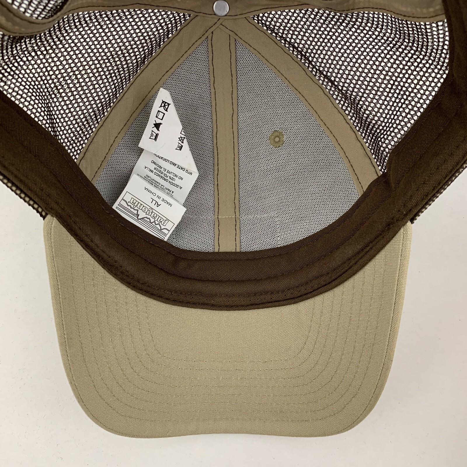 Patagonia Box Patch Hat Mountain Script Logo Mesh… - image 9