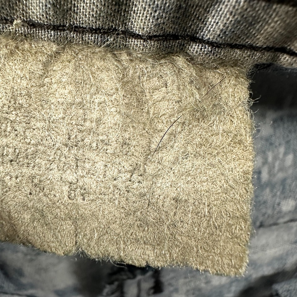 US Navy Pants Mens Large Regular Blue Digital Camo BDU Uniform Elastic