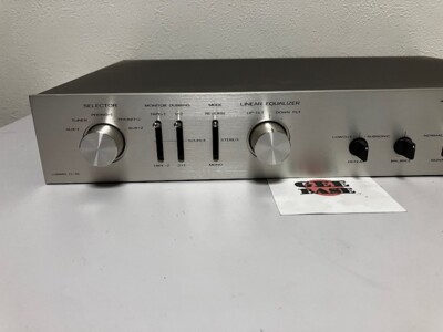 LUXMAN CL-32 Vacuum tube preamplifier Confirmed Operation Free