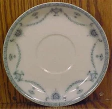 Johnson Brothers The Villiers Saucer Only Porcelain Vintage Blue & White No Cup