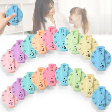 18 Pcs Math Fidget Spinners,,Fidget Toys for Kids Ages 3-12,Multiplication Fidge
