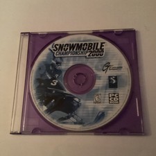 Snowmobile Championship 2000 PC CD-ROM, Racing/Sports