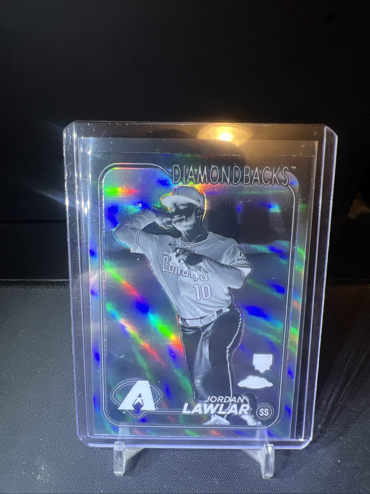2024 Topps Chrome - Jordan Lawlar #229 Negative Refractor (RC)