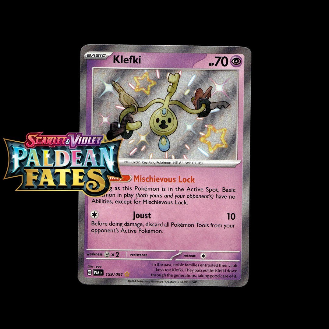 Pokemon Paldean Fates: Choose Your Card! - Holos/Reverse Holos EX Baby Shiny NM