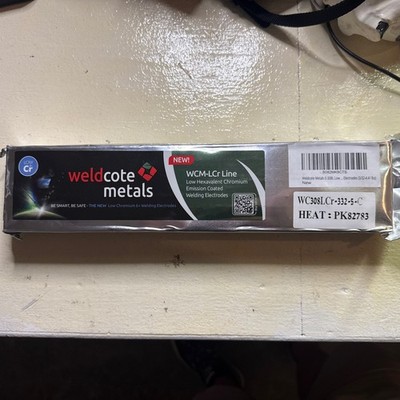 Weldcote Metals E-308L Low Chromium Welding Electrodes 3/32'' 4.41 lbs WC308LCr