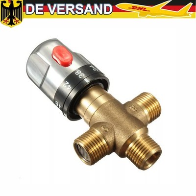 Brauchwasser Mischer Thermostatisch Mischventil G1/2'' Thermostat Verbrühschutz