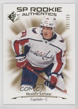 2021-22 SP Retail SP Rookie Authentics Gold 308/399 Hendrix Lapierre #134 04cw