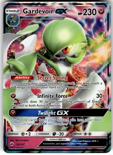 Gardevoir-GX Burning Shadows #159