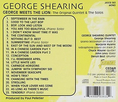 George Meets The Lion - Das Original Quintett & Die Soli [ORIGINALAUFNAHMEN