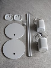 Sonos One Gen 2 White Smart Speaker Pair with 2 Genuine Stands Wi-Fi Used