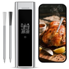 Wireless Meat Thermometer, Dual Probe Smart Food Thermometer with 650ft Range...