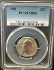1948 Washington Quarter PCGS MS66