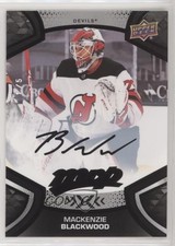 2021-22 Upper Deck MVP Super Script Black 1/5 Mackenzie Blackwood #29 0c3