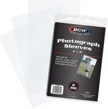 4X6 Photograph Sleeves - 200 Ct  Archival Quality Crystal Clear Polypropylene
