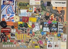 Huge Reseller Mixed Lot Vintage Toys Collectibles Ephemera Animals Figures Cards