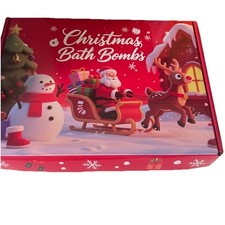 Christmas Bath Bombs for Kids 6 Pack. New Sealed. Christmas Gift Set