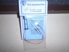 N.J. INTERNATIONAL #2003 3 LITE BOARD SIGNAL (BLACK) N