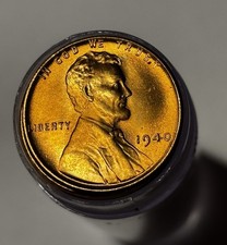1940-p Lincoln Wheat Cent - Gem Bu Red Roll . Put Away Long Ago 1940-p Lincoln Wheat Cent - Gem Bu Red Roll . Put Away Long Ago