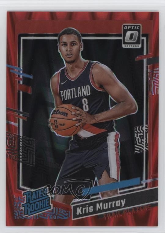 2023 Donruss Optic Rated Red Seismic Prizm /130 Kris Murray #213 Rookie RC 1js1