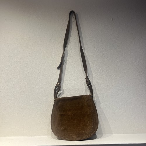Vintage Brown Boho Hippie Suede 60’s ~ 70s bag Purse