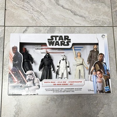 Hasbro Star Wars Galactic Good vs. Evil 5er Pack Darth Maul Kylo Ren Rey