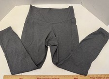 Member's Mark Women's Gray High-Rise Ankle Leggings Size L