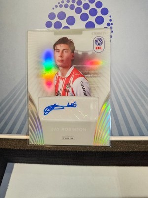 Panini EFL Eternity 2026 Jay Robinson Base Rookie Autograph Southampton Card