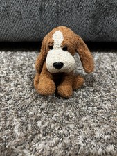 Russ Berrie Luv Pets Bailey Puppy Dog 5" Brown Mini Beanbag Plush Hound
