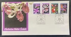 1986 Australian Native Orchids FDC First Day Cover National Pictorial Postmark