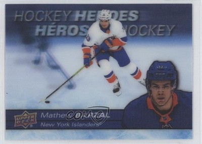 2021 Upper Deck Tim Hortons Collector's Series Hockey Heroes Mathew Barzal 5xh