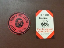 Toppa Patch Tessera Ultras Fossa Dei Leoni Milan Brigate Fdl No Sciarpa Adesivo