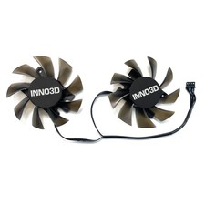 Graphics Card Fans EM-New Pair of Fans for INNO3DP106-100 GTX1660 1660ti