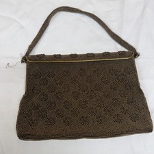 Vintage Beaded Evening Bag Cocktail Wedding Made in Belgium