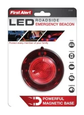FIRST ALERT LED Roadside Emergency Beacon•Magnetic, Crush & Water Resistant•NEW